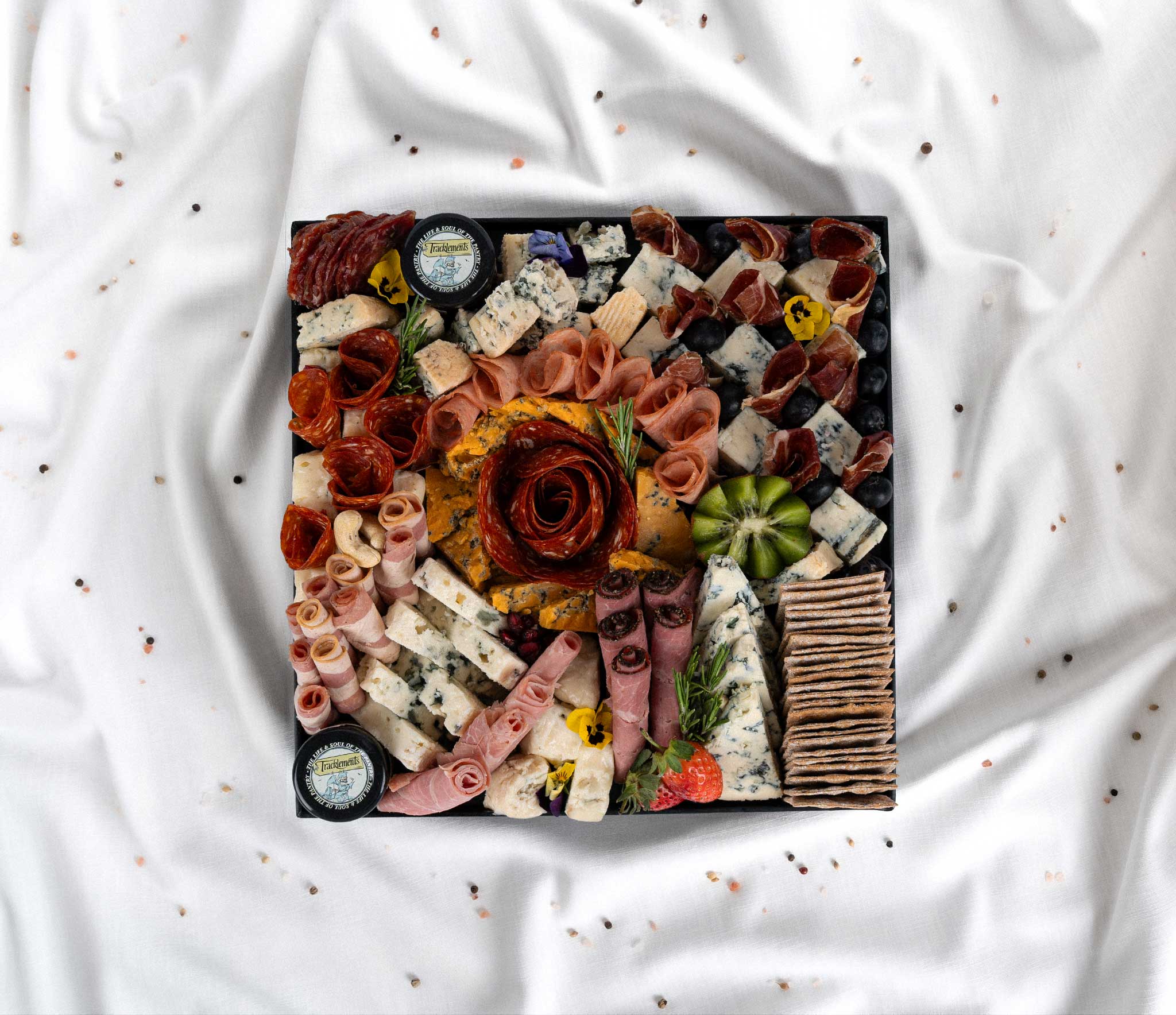 Blue Cheese & Charcuterie Board From The Butler's Collection - Buy our Blue Cheese & Charcuterie Board online. Buy artisanal cheeses platters online.
