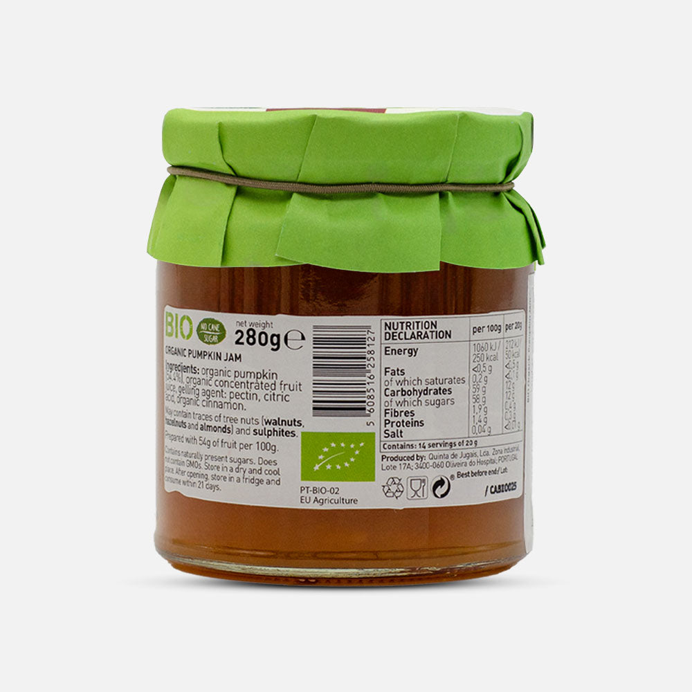 Organic Pumpkin Jam 280g