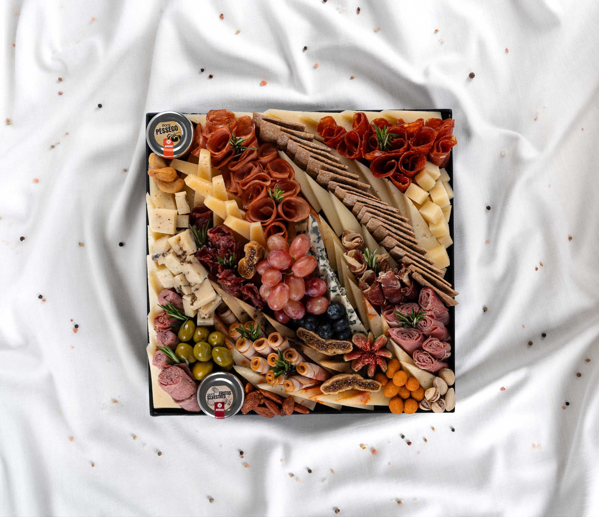 Sheep Milk Cheese & Charcuterie Board From The Butler's Collection - Buy our Sheep Milk Cheese & Charcuterie Board online. Buy artisanal cheeses platters online.