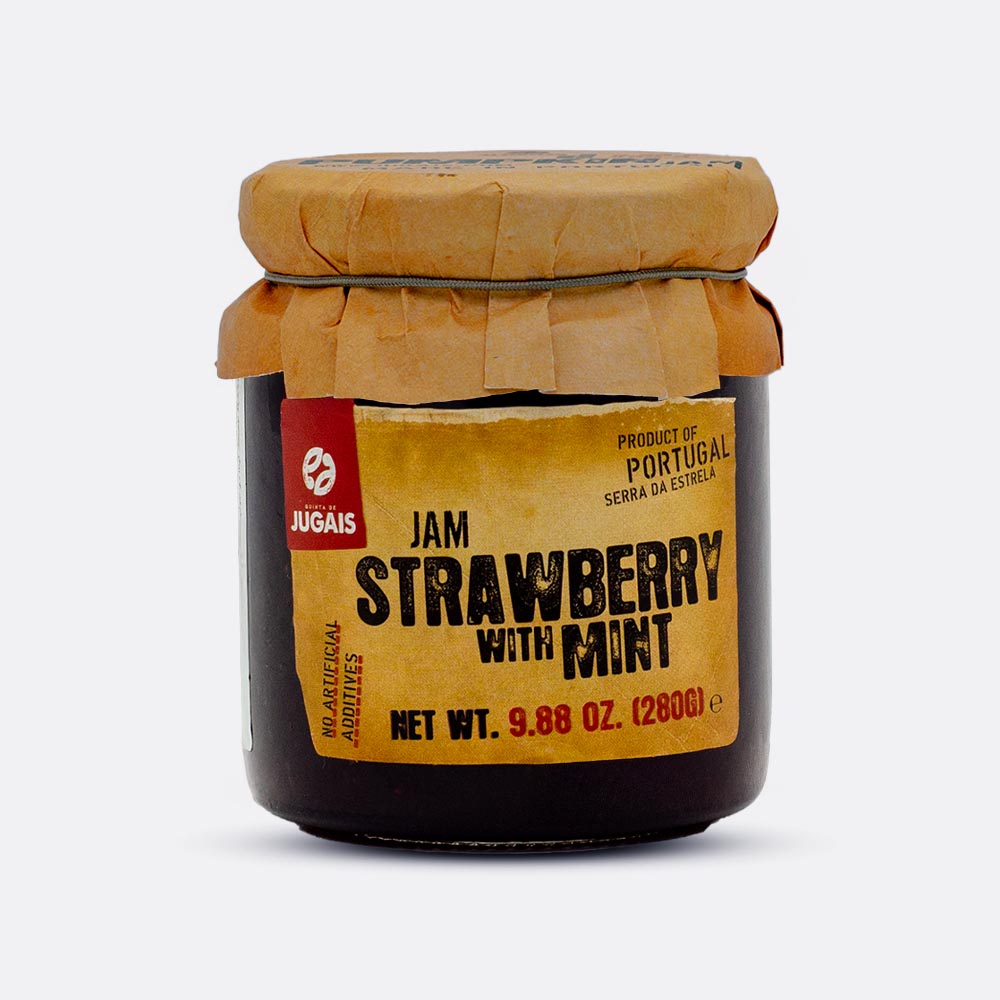 Strawberry & Mint Jam 280g - The Cheeseroom Jams