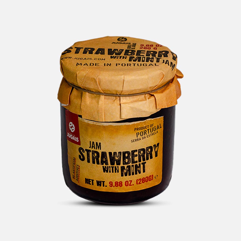 Strawberry & Mint Jam 280g - The Cheeseroom Jams