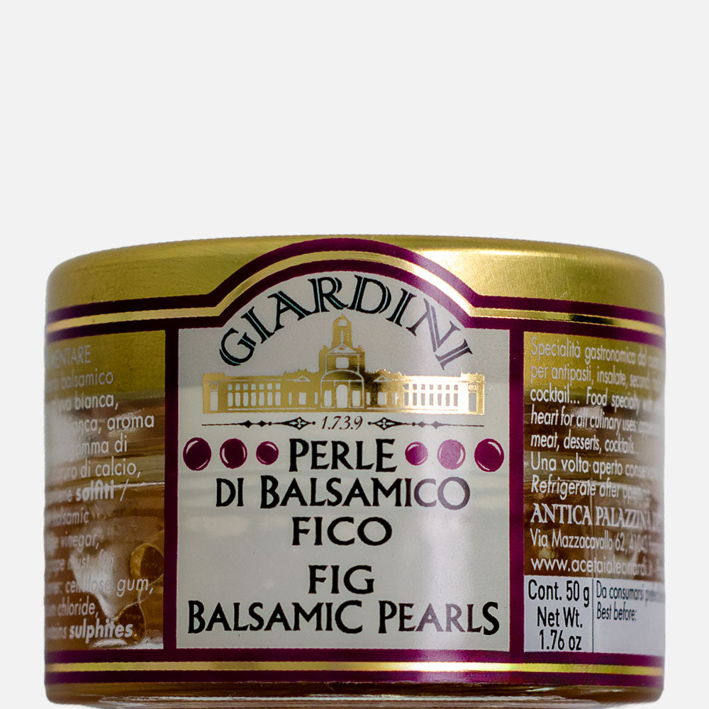 White Balsamic Vinegar Pearls with Fig 50g