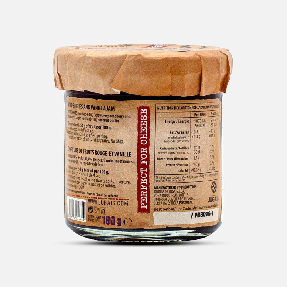 Wild Berries & Vanilla Jam 180g