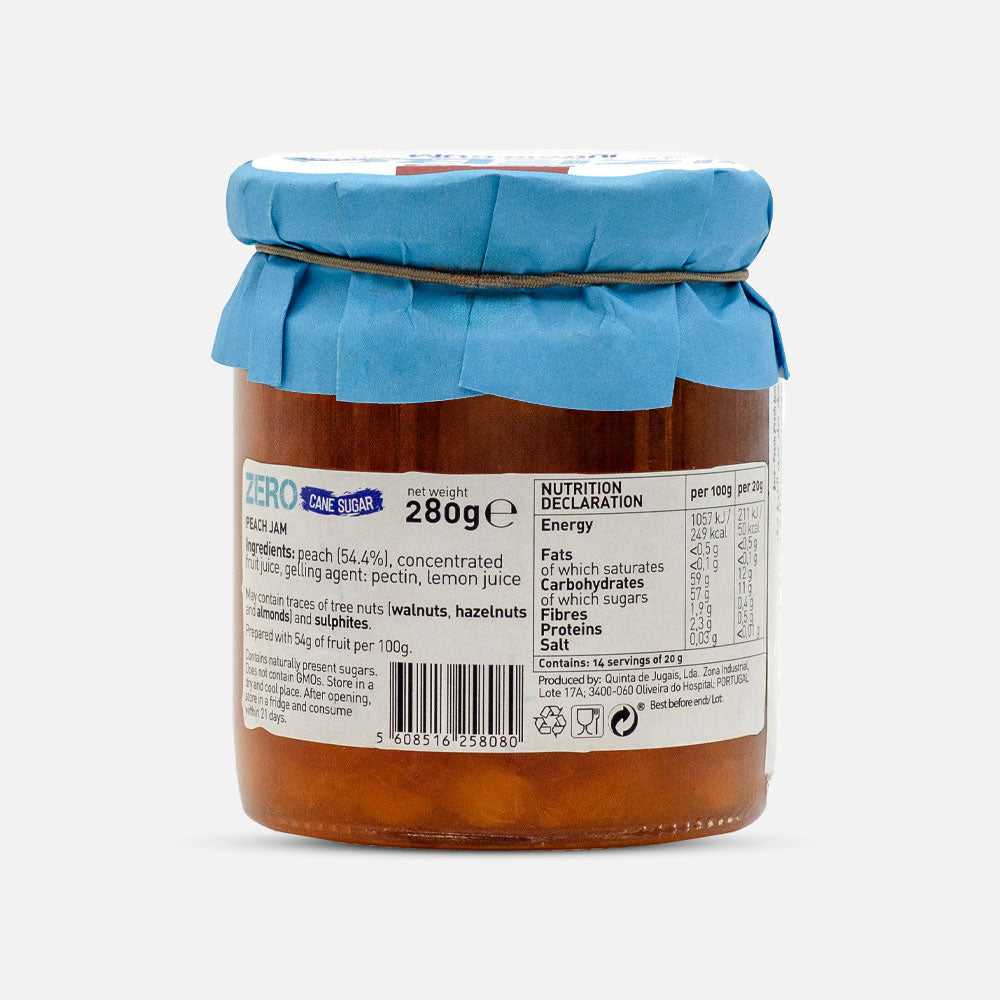 Zero Peach Jam 280g