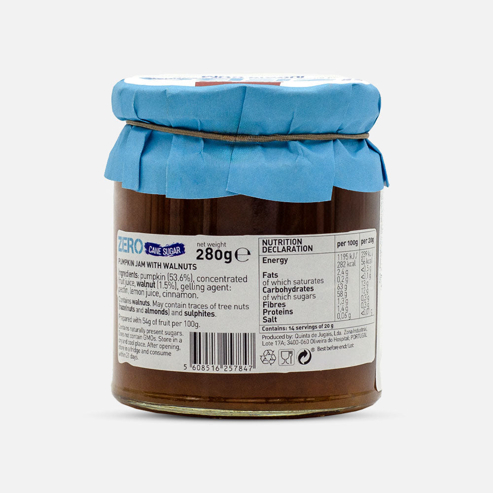 Zero Pumpkin Jam with Walnut 280g