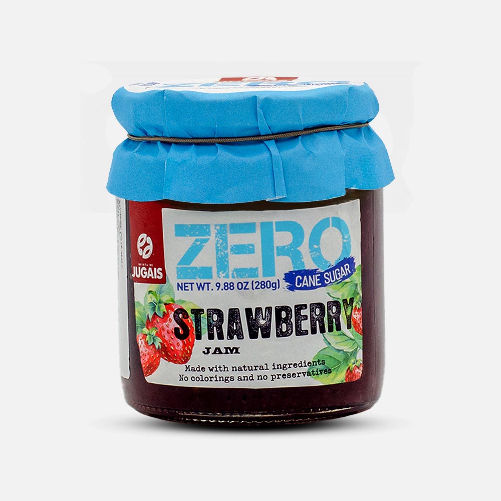 Zero Strawberry Jam 280g - The Cheeseroom Jams