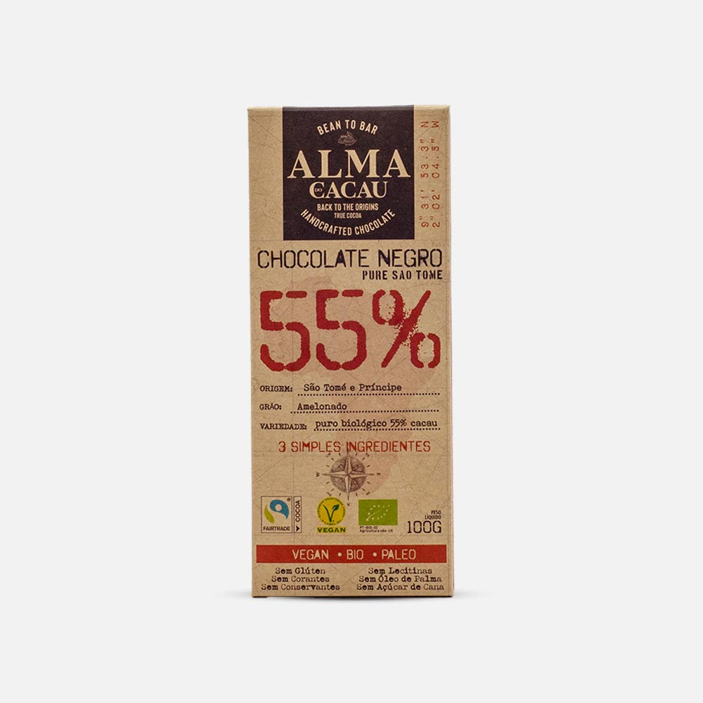 55% Dark Chocolate 100g - AED 44.00 - The Cheeseroom Chocolates