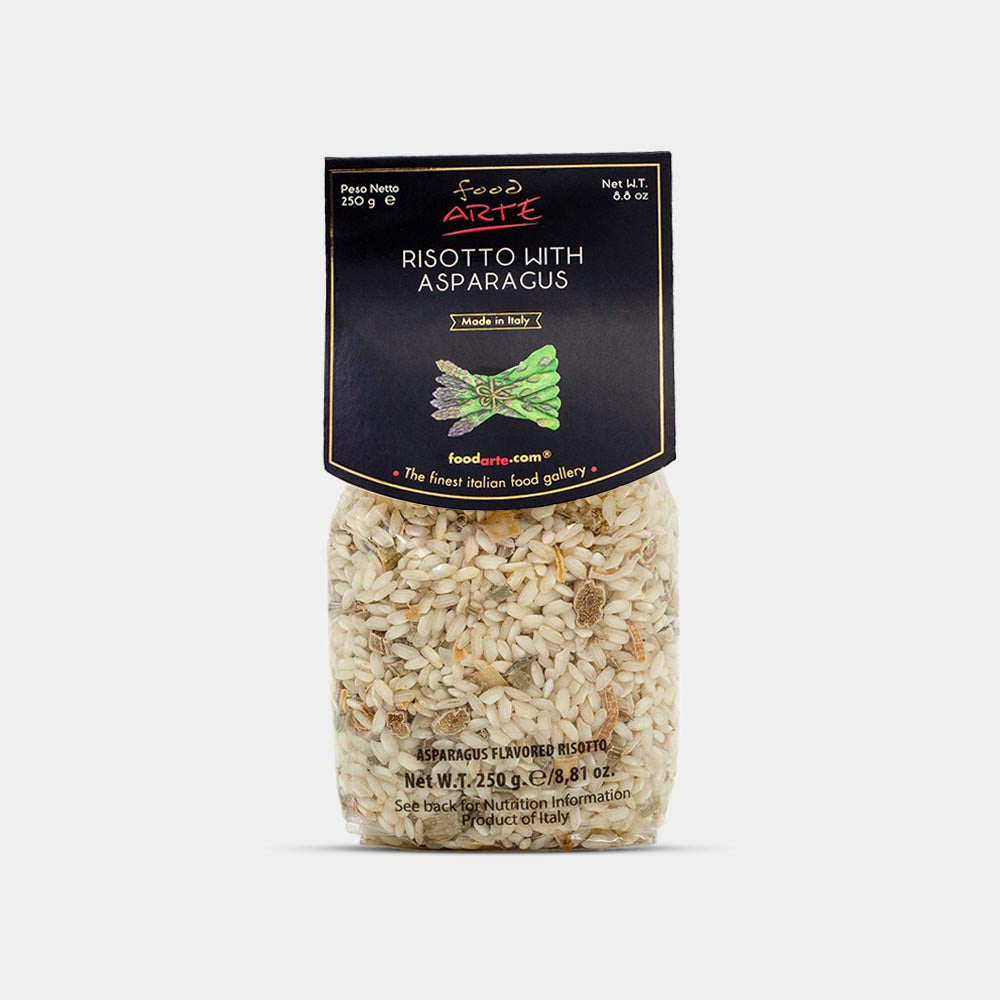 Asparagus Risotto 250g - AED 69.00 - The Cheeseroom Packed Items. Buy Gourmet Risottos and Polenta Online in Dubai.