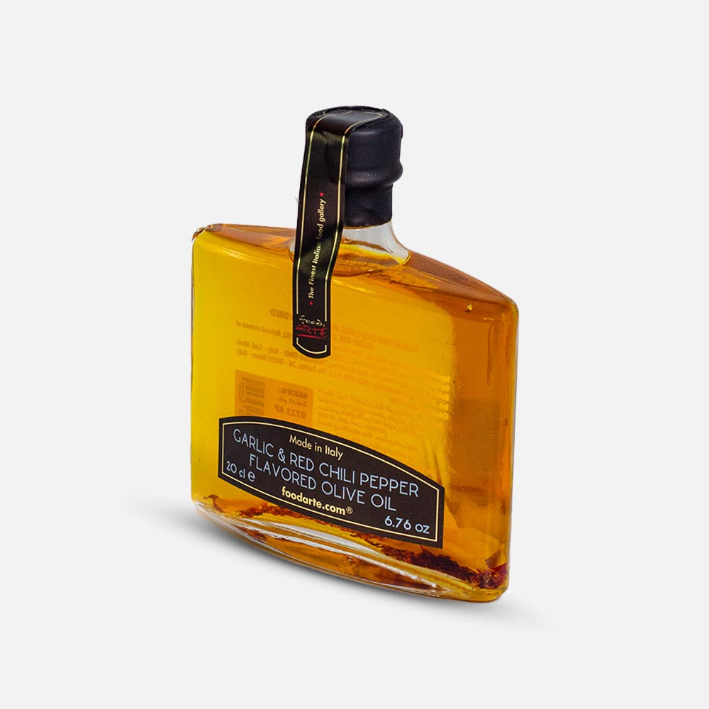 Extra Virgin Olive Oil with Garlic & Red Chili Pepper 200ml