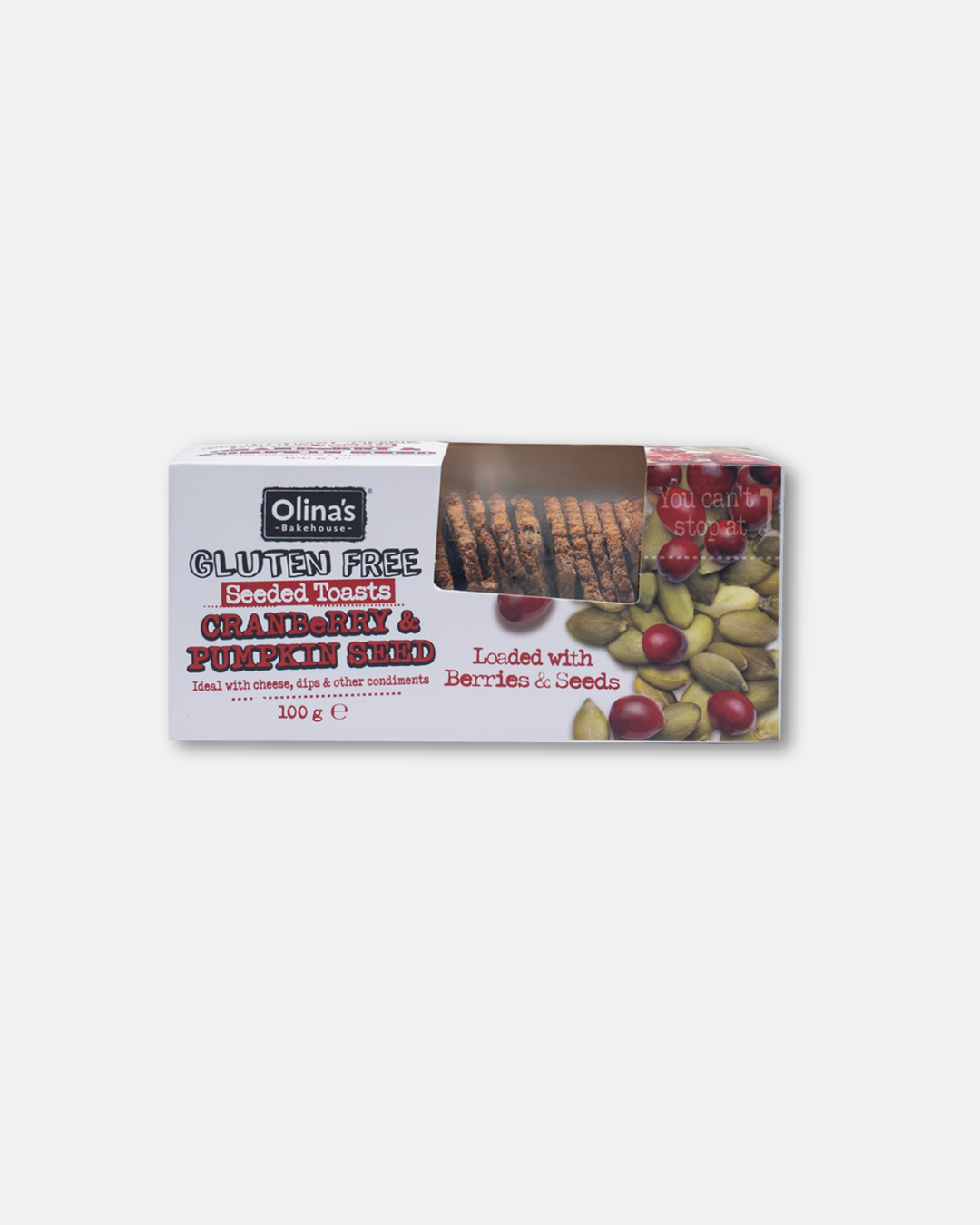 Gluten Free Pumpkin Seed Flatbreads 100g