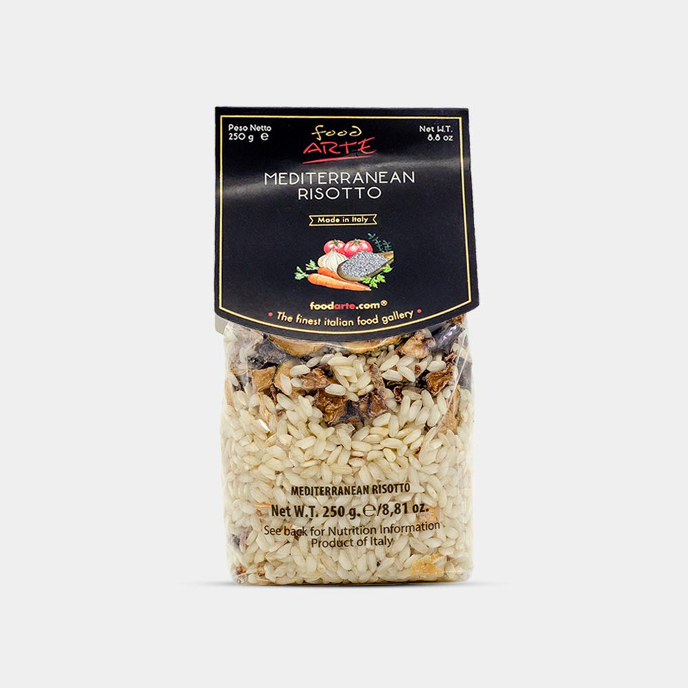 Mediterranean Risotto 250g - AED 69.00 - The Cheeseroom Packed Items. Buy Gourmet Risottos and Polenta Online in Dubai.