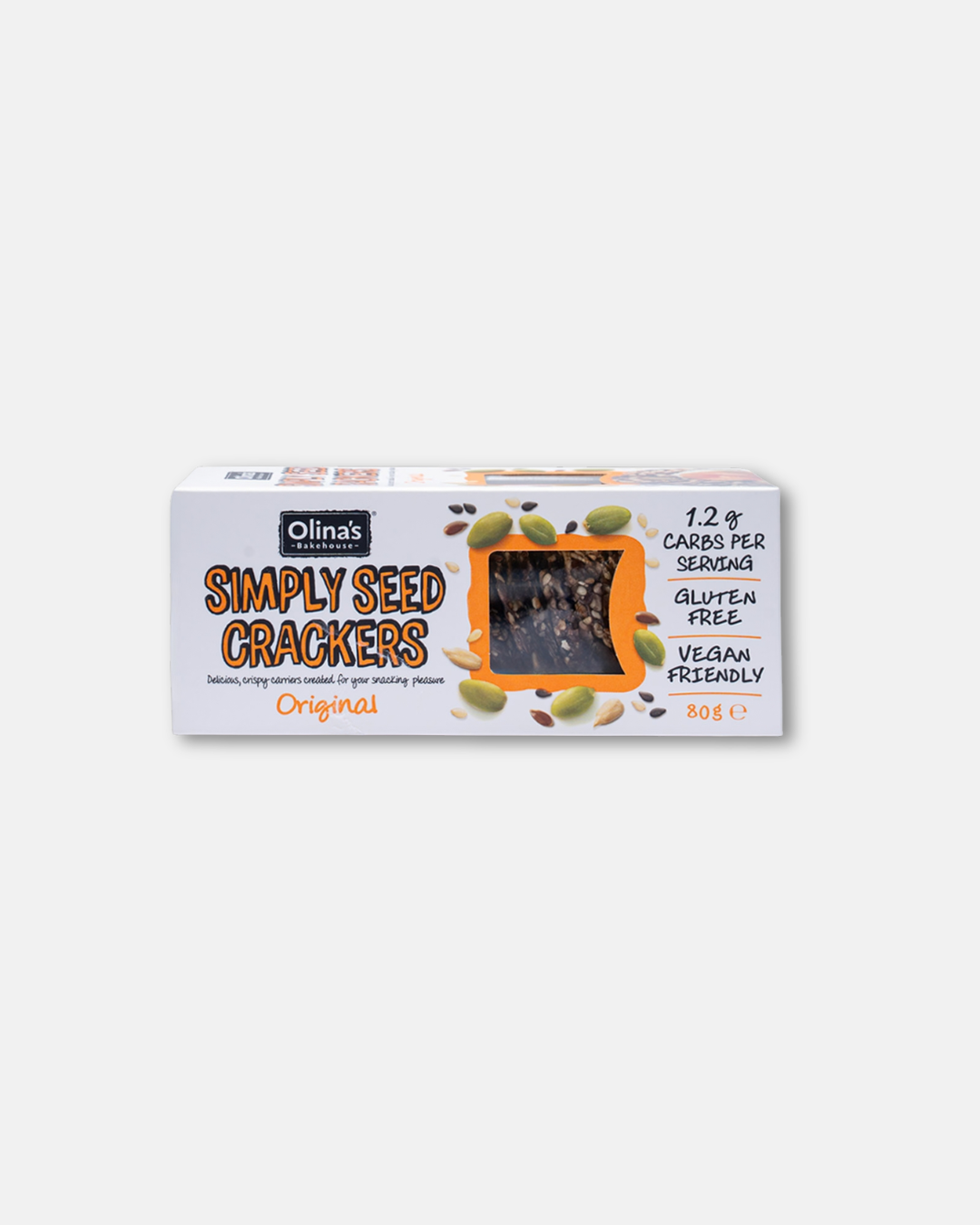 Natural Simply Seed Crackers 80g