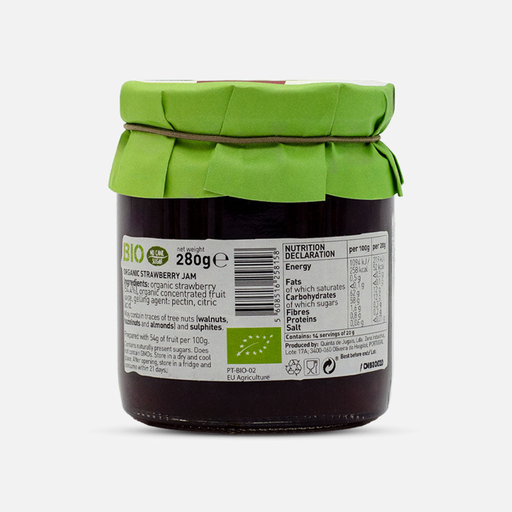 Organic Strawberry Jam 280g