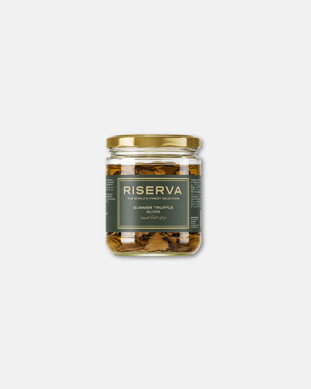 Riserva Summer Truffle Slices 80g jar offers prepared truffle slices for adding to home cooked meals, from pasta and risotto to egg dishes and other savory plates. dried summer truffle slices, truffle shop UAE, premium truffle products UAE, summer truffles UAE, buy truffles online UAE, whole summer truffle.