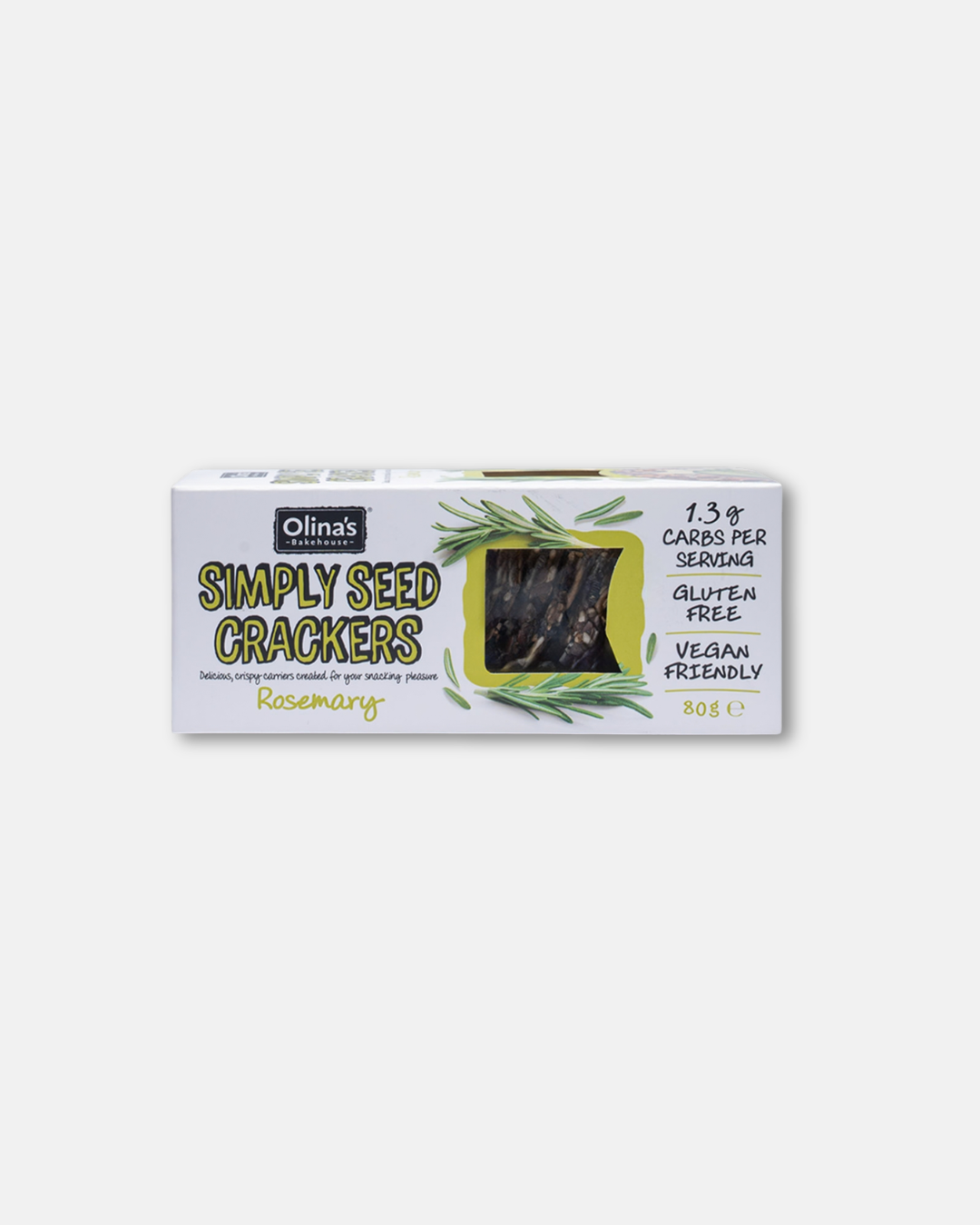 Rosemary Simply Seed Crackers 80g